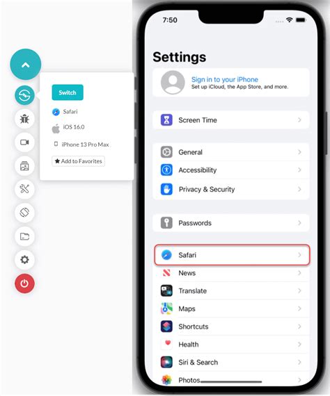 How to request desktop site on iPhone .